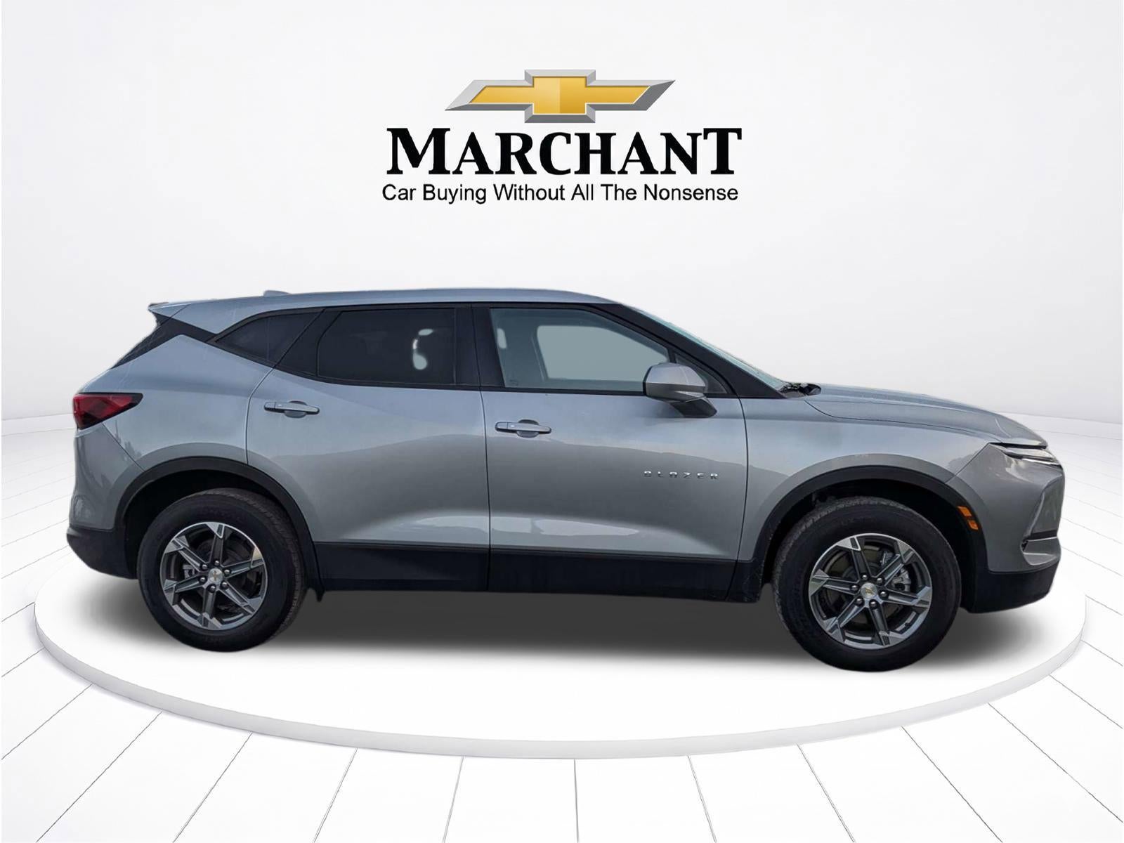 2025 Chevrolet Blazer — rear three-quarter view