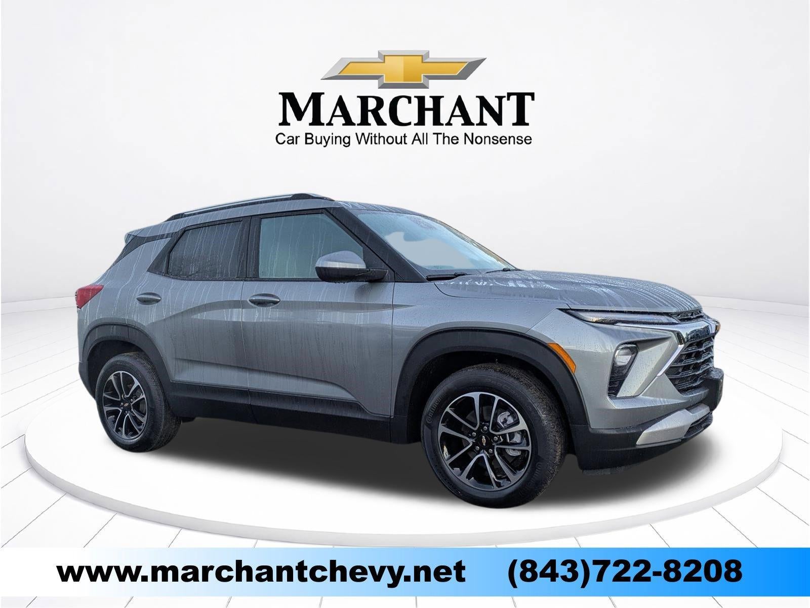2026 Chevrolet Trailblazer LT in Sterling Gray Metallic — front three-quarter view