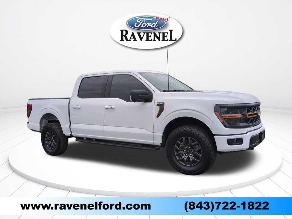 2025 Ford F-150 Tremor in Oxford White — front three-quarter view